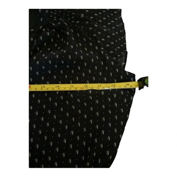 H&M Black Button Front Dress – Size 10 – Fully Lined - Picture 5 of 11